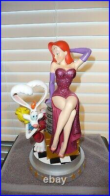 Roger Rabbit & Jessica Rabbit 25th Anniversary Medium Big Fig Figure Statue Rare