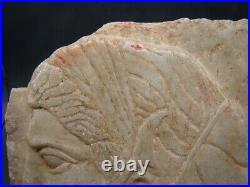 Roman 1000 years ago Rare hand made big marble plaque (60 photos) j9297