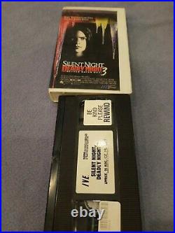SILENT NIGHT DEADLY NIGHT 1-5 RARE HORROR VHS. ENTIRE COLLECTION SETBig BOX