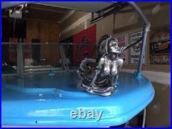 SIREN HOOD ORNAMENT RARE ideal For Rat Rod Big Goddess