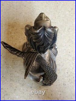 SIREN HOOD ORNAMENT RARE ideal For Rat Rod Big Goddess