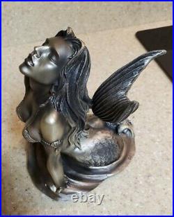 SIREN HOOD ORNAMENT RARE ideal For Rat Rod Big Goddess