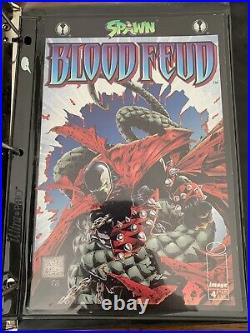 SPAWN Mcfarlane Comics Big Collection 1 To 52 And 1 2 3 And 4 Blood Feud RARE