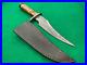 STEKETEE COWBOY JASPER DAMASCUS Super rare BIG BOWIE FIGHTER KNIFE