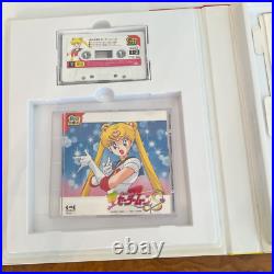 Sailor Moon S BIG BOX CD cassette tape Drama script 3D mini stage karaoke Rare