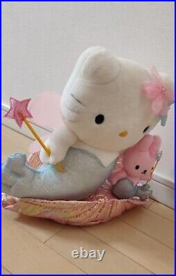 Sanrio Hello Kitty Fairy Big Plush doll Toy Stuffed Japan Mermaid 2000 Rare