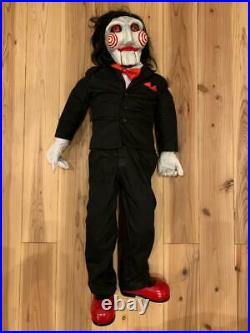 Saw Horror Movie Jigsaw Doll Decor Collectible Rare Figure Big Plush Toy Japan