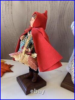 Simpich Little Red riding hood and Big bad wolf RARE