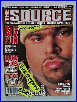 Source Magazine Big Pun Rare May 2000 256 Pages Hip Hop Gangsata Rap Collectable