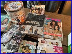 Spice Girls collection of official merchanidise rare items big lot