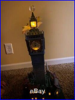 Super Rare Disney Peter Pan Big Ben Clock Magical Big Fig Tinkerbell
