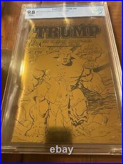 THE TREMENDOUS TRUMP #nn 2018 CBCS 9.8 BIG TIME GOLD LIMIT TO 300 Copies RARE