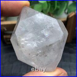 TOP Rare Clear Herkimer diamond crystal/ Big Moving graphite quicksand Droplets