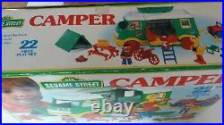 TYCO Vintage Sesame Street Camper Van RARE CHARACTERS ELMO BIG BIRD ERNIE