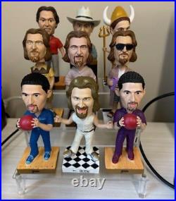 The Big Lebowski Bobbleheads COMPLETE Set by Bif Bang Pow! INCREDIBLY RARE