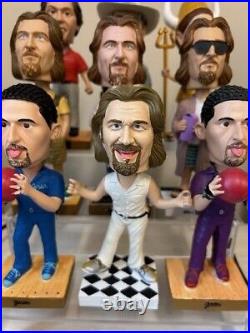 The Big Lebowski Bobbleheads COMPLETE Set by Bif Bang Pow! INCREDIBLY RARE