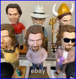 The Big Lebowski Bobbleheads COMPLETE Set by Bif Bang Pow! INCREDIBLY RARE