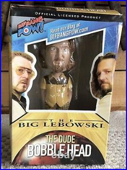 The Big Lebowski The Dude Bobblehead New In Box Never Opened RARE Bowling Shirt