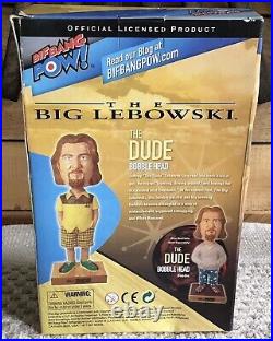 The Big Lebowski The Dude Bobblehead New In Box Never Opened RARE Bowling Shirt