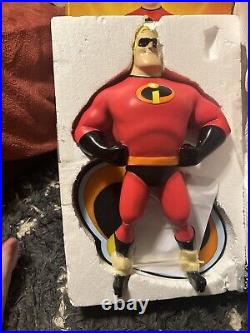 The Incredidles Big Bob 19 Statue With Light Up Base Rare In This Condition New