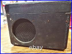 The MUSITRON PX Phonograph Big 40's very rare powers up. Project fixer- upper