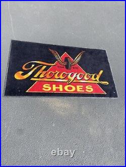 Thorogood Shoes Big Carpet Rug Display Collectable Multicolor RARE