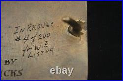 Through The Fence Frank Hendricks Rare # 4 Big Bill Listers Neg Engraved