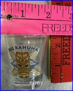 Tommy Bahama Surfboard Shot Flight Set With6 Shot Glasses The Big Kahuna Rare