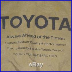 Toyota Bomber Jacket Men XL Big Used Junk Very Rare Casual Collectible Japan F/s