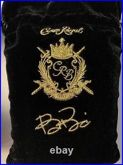 ULTRA RARE Crown Royal Black Velvet Bag withBox Big Boi OutKast Hip Hop Rap