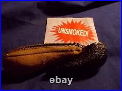 UNSMOKED Vintage Rare Big Ben PIPO Made in Holland Zipper Carrying Pouch