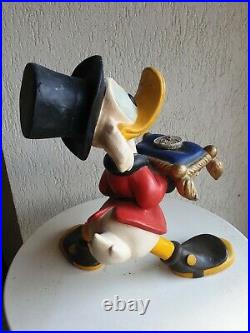 Uncle Scrooge Disney statue store display silver coin pillow figure big fig rare
