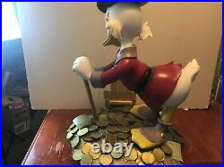 Uncle Scrooge McDuck Big Fig RARE Artist's Proof LE Disney Auctions Carl Barks