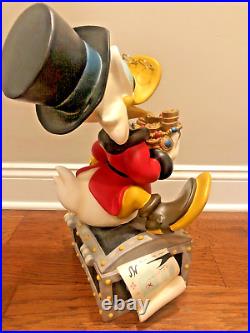 Uncle Scrooge Mcduck Treasure Chest Money Big Fig Rare Disney Duck 21 Figure