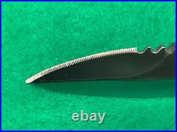 VINTAGE RARE SCHRADE EARLY MADE SURVIVAL BIG BOY KNIFE With 2 SHEATHS