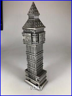 Very Rare Metal Big Ben Souvenir Building Recast of Lighter