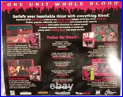 Very Rare ONE UNIT WHOLE BLOOD collection in BIG BOX + Official Strategy Guide