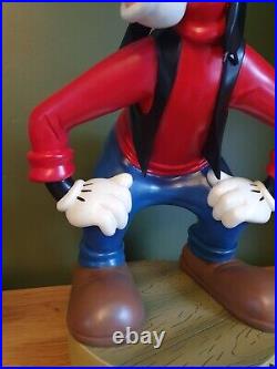 Very Rare Vintage Disney Goofy 24 Big Fig Statue Figurine