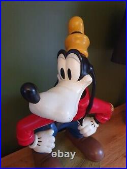 Very Rare Vintage Disney Goofy 24 Big Fig Statue Figurine