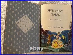 Vintage A Big Golden Book Five Fairy Tales Book 1962 RARE COLLECTABLE