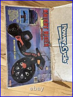 Vintage BOX ONLY 1982 KNIGHT RIDER Power Cycle Big Wheel Coleco Rare