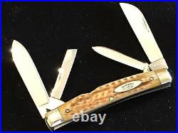 Vintage Case XX USA 2ND Cut Stag 5488 Big 4 Blade Congress Knife(65-69)Rare, Mint