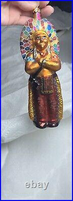 Vintage Christopher Radko Ornament ME BIG CHIEF Rare from 1996