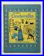 Vintage Cinderella Big Golden Book Walt Disney's 1950 LIBRARY BINDING Ultra Rare