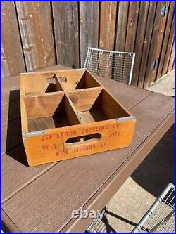 Vintage Rare Big Shot Soda Wood Crate New Orleans Lousiana