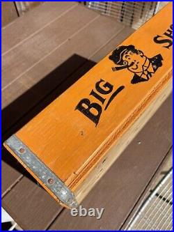 Vintage Rare Big Shot Soda Wood Crate New Orleans Lousiana