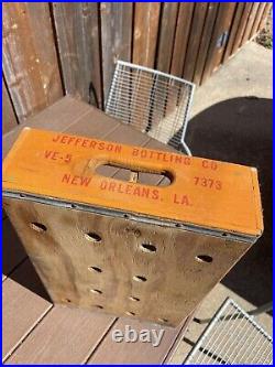 Vintage Rare Big Shot Soda Wood Crate New Orleans Lousiana