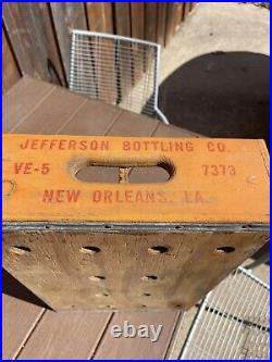 Vintage Rare Big Shot Soda Wood Crate New Orleans Lousiana