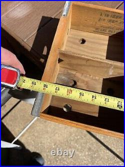 Vintage Rare Big Shot Soda Wood Crate New Orleans Lousiana