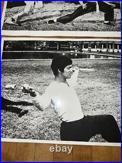 Vintage rare press promo photos Bruce Lee The Big Boss